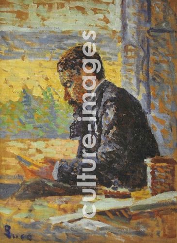 Maximilien Luce, Porträt von Georges Tardif (1864-1933)