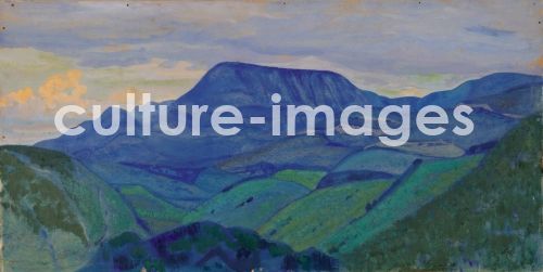 Nicholas Roerich, Die blauen Berge. Aus der Serie Kaukasusstudien