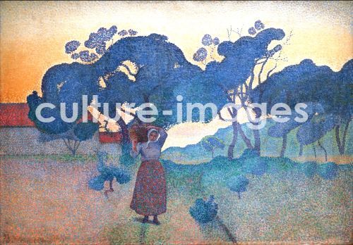 Henri Edmond Cross, La Ferme (Soir)