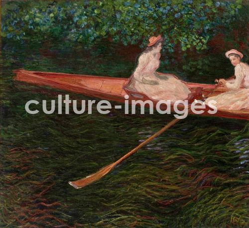 Claude Monet, Kanufahrt auf der Epte