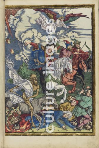 Albrecht Dürer, Die vier apokalyptischen Reiter. Aus der Apokalypse (Offenbarung des Johannes)