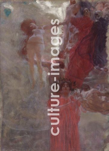 Gustav Klimt, Kompositionsskizze für "Medizin"