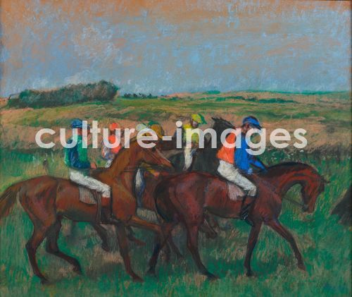 Edgar Degas, Auf dem Rennplatz (Sur le champ de courses)