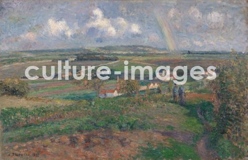 Camille Pissarro, Der Regenbogen, Pontoise