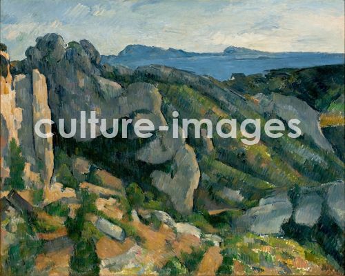 Paul Cézanne, Cézanne, Paul (1839-1906), Felsen in L