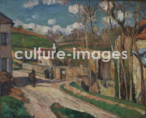 Camille Pissarro, Pissarro, Camille (1830-1903), Un carrefour à l Camille Pissarro, Pissarro, Camille (1830-1903), Un carrefour à l