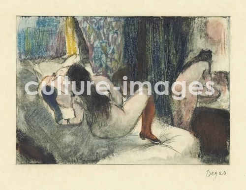 Edgar Degas, Mimes des courtisanes de Lucien. Illustration