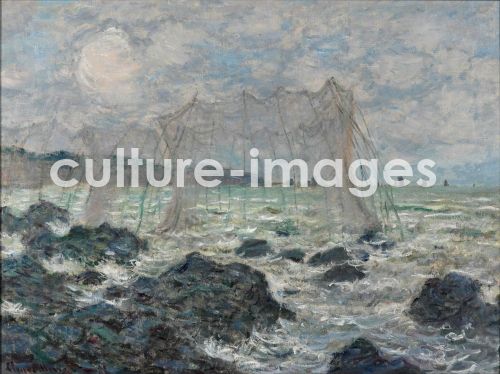 Claude Monet, Fischernetze in Pourville