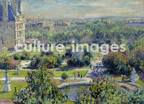 Claude Monet, Der Jardin des Tuileries