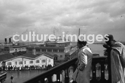 Algerien, Algier, Hafen. Aus der