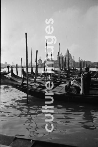 Italien, Venedig, Gondel, Gondoliere, Kanal,