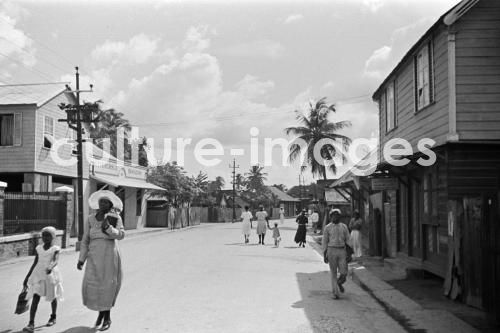 Jamaica, Kingston, Karibik, Strassenszene. Aus