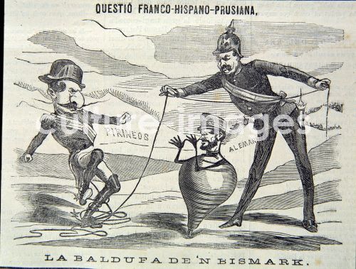 JUAN PRIM, NAPOLEON III, BISMARK