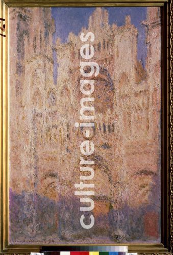 Claude Monet, Dom zu Rouen am Abend