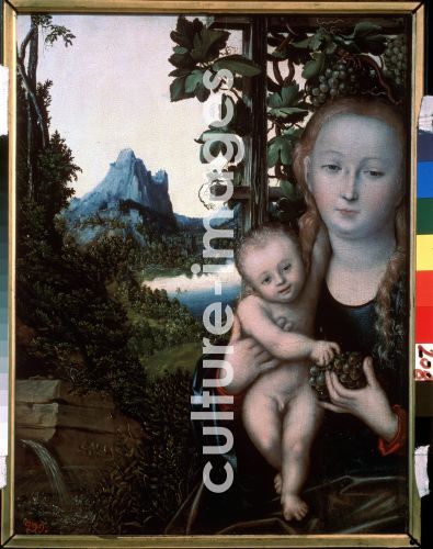 Lucas Cranach der Ältere, Madonna mit dem Kinde
