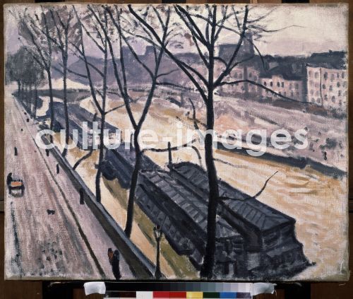 Pierre-Albert Marquet, Paris im Winter. Quai Bourbon, Marquet, Pierre-Albert (1875-1947)