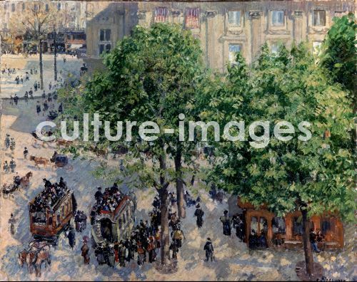 Camille Pissarro, Place du Théâtre Français in Paris