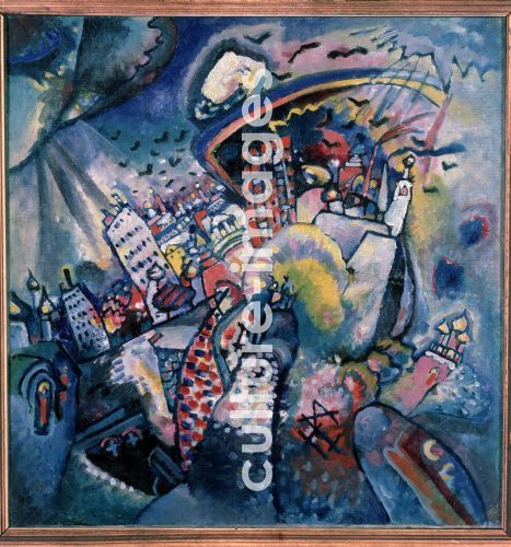 Wassily Wassiljewitsch Kandinsky, Moskau I. (Roter Platz)
