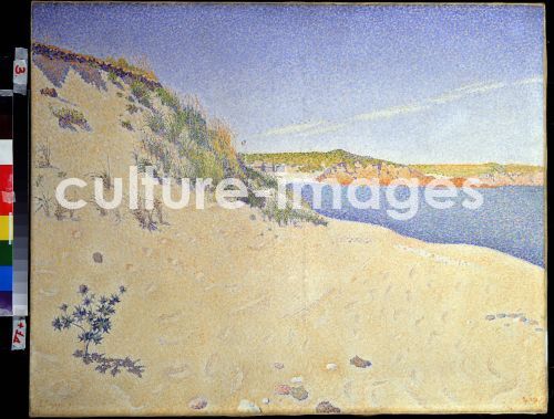 Paul Signac, Strand bei Saint-Briac. Op. 212 (Sandufer des Meeres)