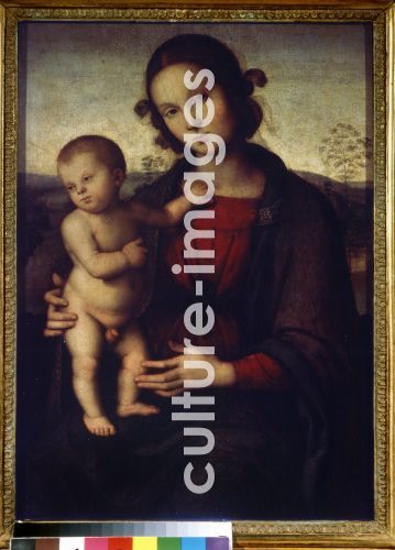 Perugino, Madonna mit dem Kinde