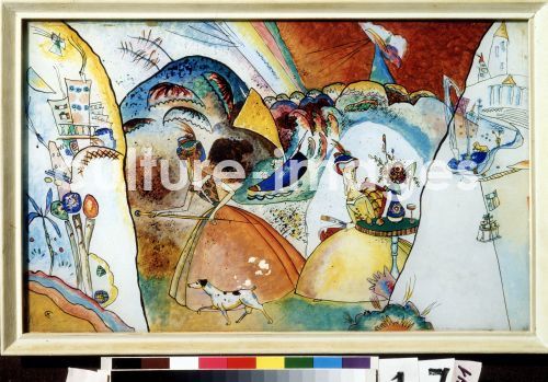 Wassily Wassiljewitsch Kandinsky, Damen in Reifröcken