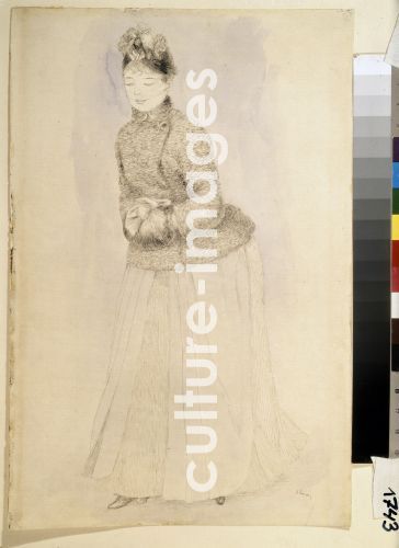 Pierre Auguste Renoir, Frau mit Muff