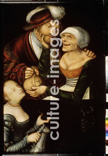 Lucas Cranach der Ältere, Eine Kupplerin