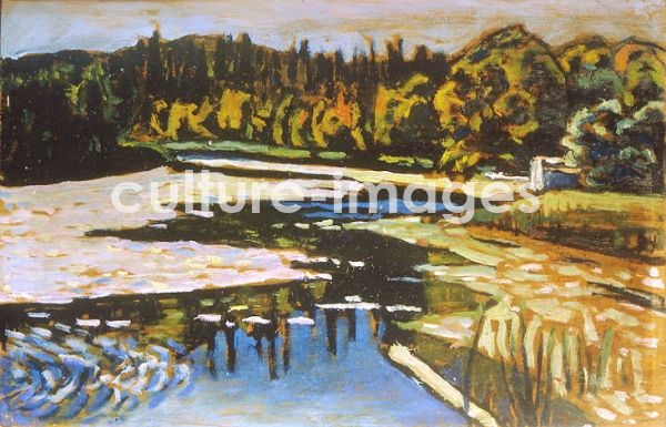 Wassily Wassiljewitsch Kandinsky, Fluss im Herbst