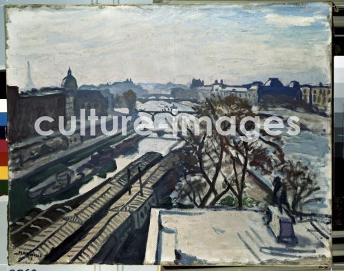 Pierre-Albert Marquet, Blick auf die Seine und das Denkmal Heinrich IV.