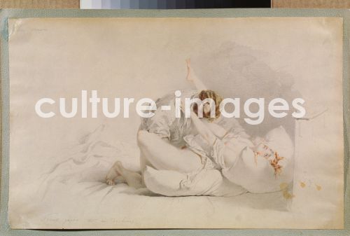 Zichy, Mihály, Erotische Zeichnung, Zichy, Mihály (1827-1906)