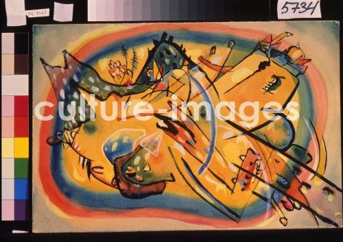 Wassily Wassiljewitsch Kandinsky, Komposition. Landschaft