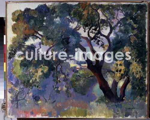 Henri Charles Manguin, Landschaft in Saint-Tropez
