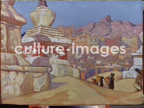 Nicholas Roerich, Glückbringendes Ross Aus dem Maitreya Suite