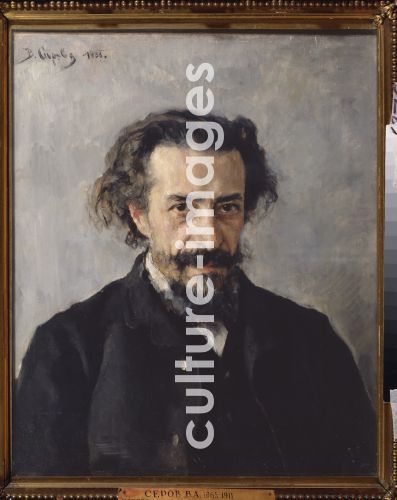 Valentin Alexandrowitsch Serow, Porträt des Komponisten Pawel Blaramberg