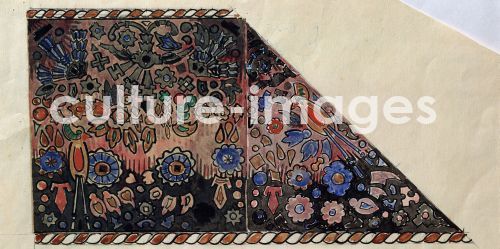 Wassily Wassiljewitsch Kandinsky, Studie für ein Fresco