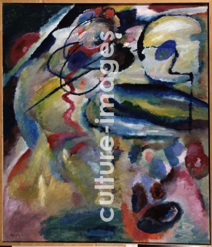 Wassily Wassiljewitsch Kandinsky, Das erste gegenstandslose Bild mit Kreis