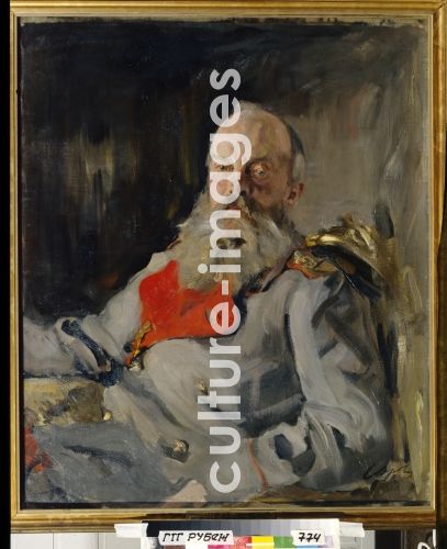 Valentin Alexandrowitsch Serow, Serow, Valentin Alexandrowitsch (1865-1911)Porträt des Großfürsten Michael Nikolajewitsch von Russland (1832-1909)