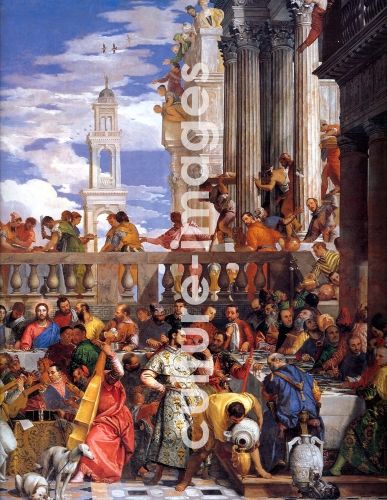 Paolo Veronese, Das Hochzeitswunder zu Kana (Detail)