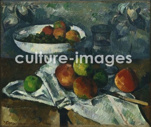 Paul Cézanne, Stillleben mit Obstschale