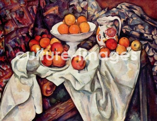 Paul Cézanne, Stilleben mit Äpfel und Orangen