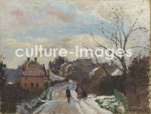 Camille Pissarro, Straße in Upper Norwood