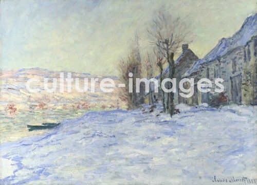 Claude Monet, Lavacourt unter Schnee