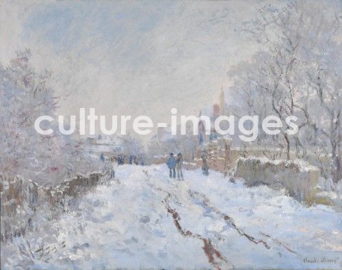 Claude Monet, Schnee in Argenteuil