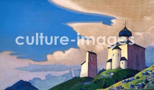 Nicholas Roerich, Die Kirche des heiligen Sergius von Radonesch