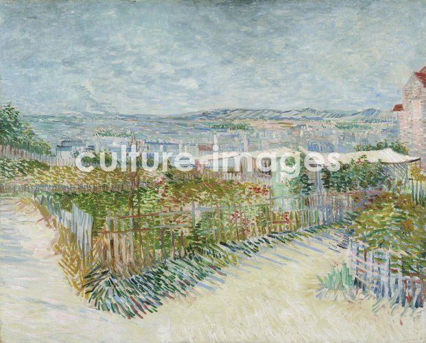 Vincent van Gogh, Montmartre behind the Moulin de la Galette