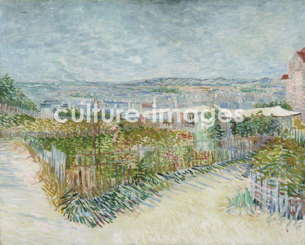 Vincent van Gogh, Montmartre behind the Moulin de la Galette
