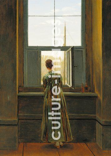 Caspar David Friedrich, Frau am Fenster