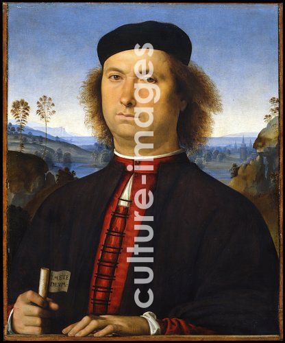 Perugino, Porträt von Francesco delle Opere