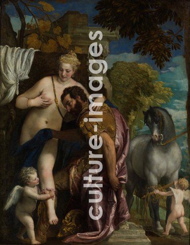 Paolo Veronese, Mars und Venus vereint durch die Liebe