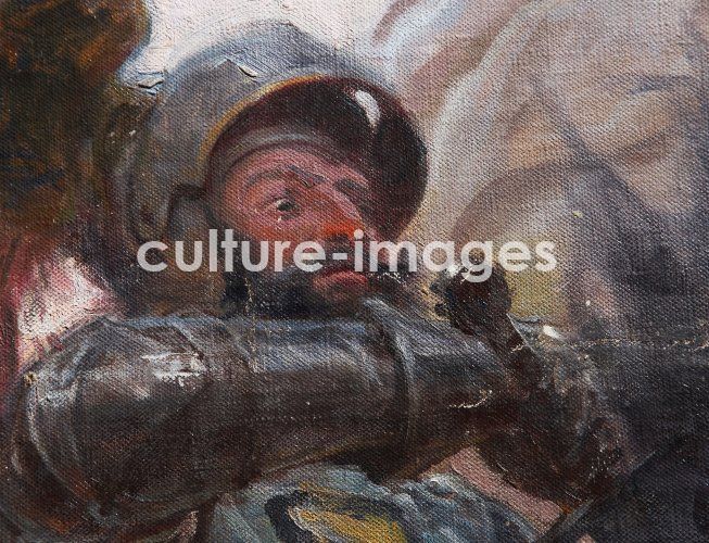 Tadeusz Popiel, Die Schlacht bei Tannenberg (Detail)
